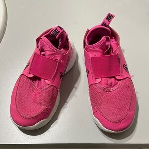Nike Kids Pink Slip-in  Sneakers 12